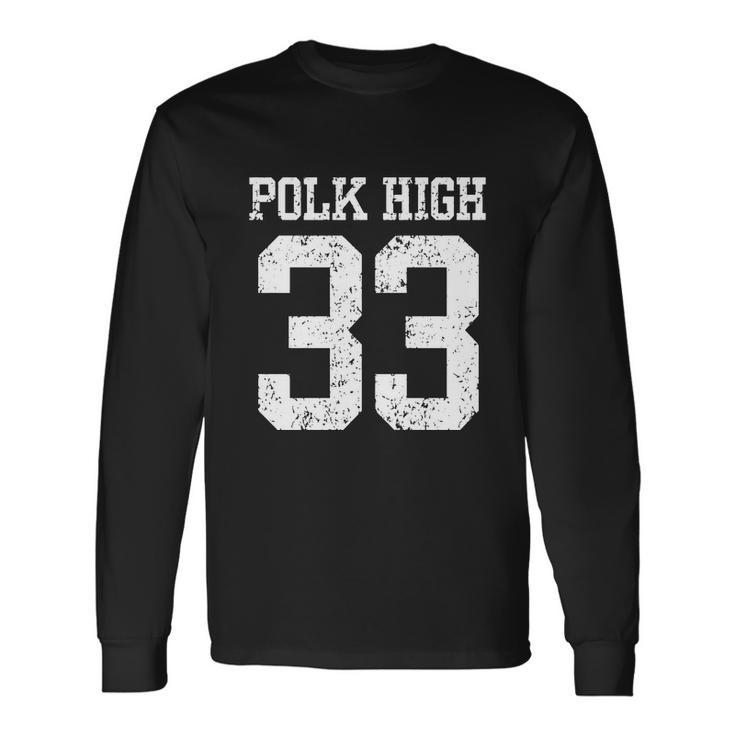 Polk High Number Long Sleeve T-Shirt