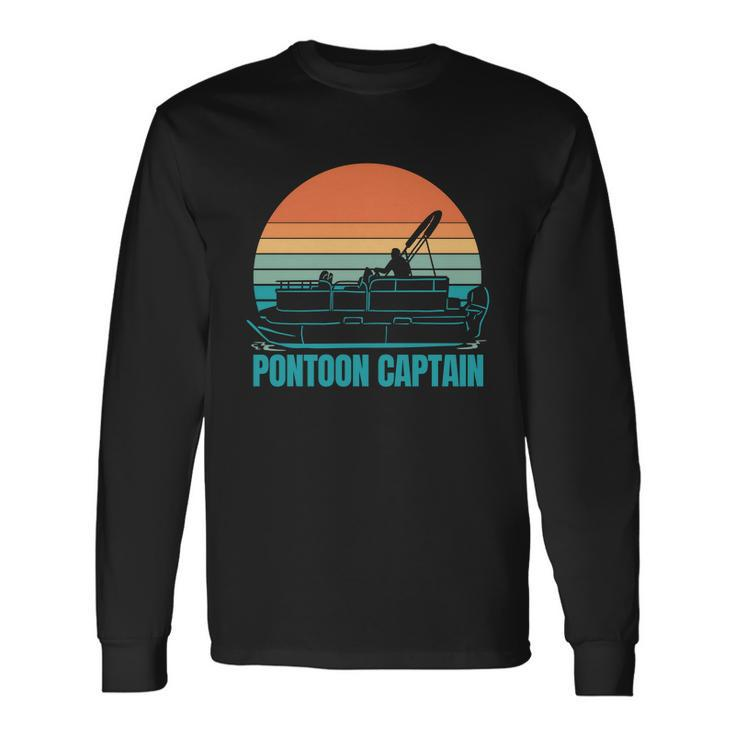 Pontoon Captain V2 Long Sleeve T-Shirt