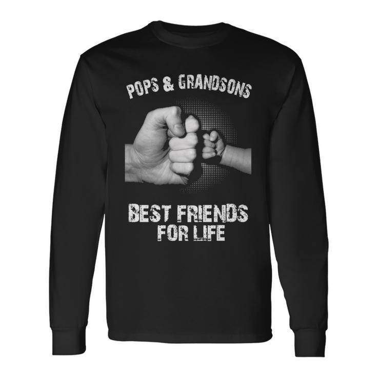 Pops & Grandsons Best Friends Long Sleeve T-Shirt