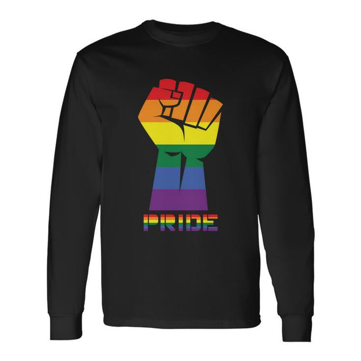 Pride Lgbt Gay Pride Lesbian Bisexual Ally Quote V2 Long Sleeve T-Shirt