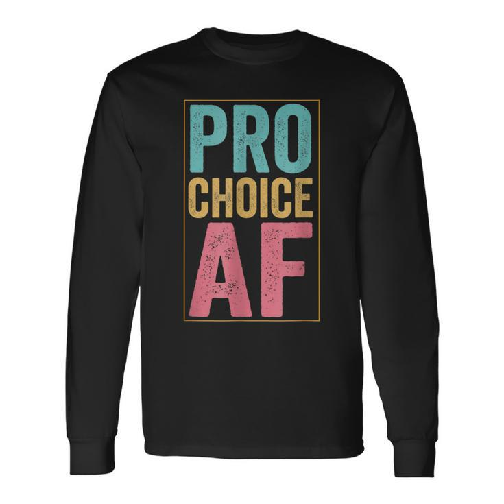 Pro Choice Af V3 Long Sleeve T-Shirt
