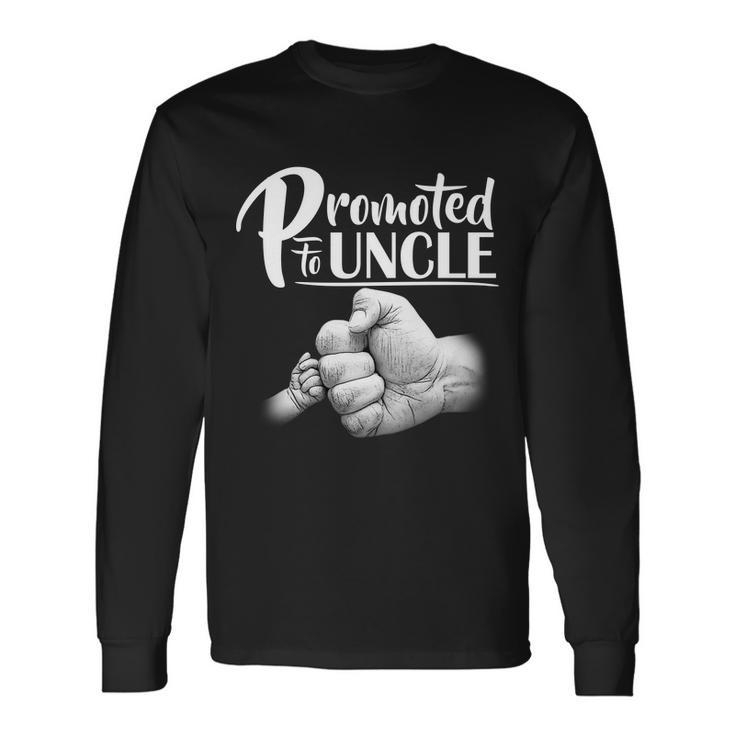 Promoted To Uncle Tshirt Long Sleeve T-Shirt