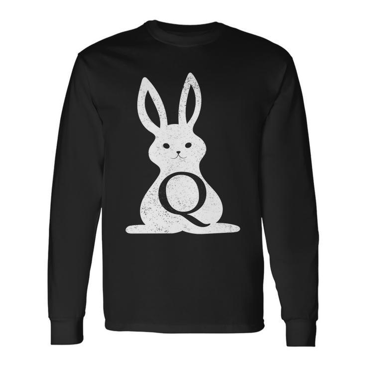 Q Anon Bunny Qanon Long Sleeve T-Shirt Gifts ideas
