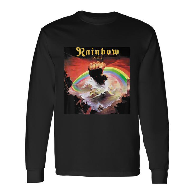 Rainbow Band Rising 2021 Mendagrii Long Sleeve T-Shirt
