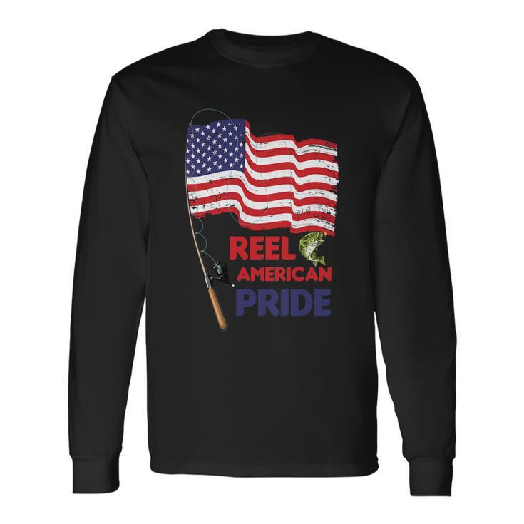 Reel American Pride 4Th Of July Fishing Long Sleeve T-Shirt