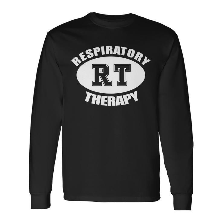 Respiratory Therapy Tshirt Long Sleeve T-Shirt