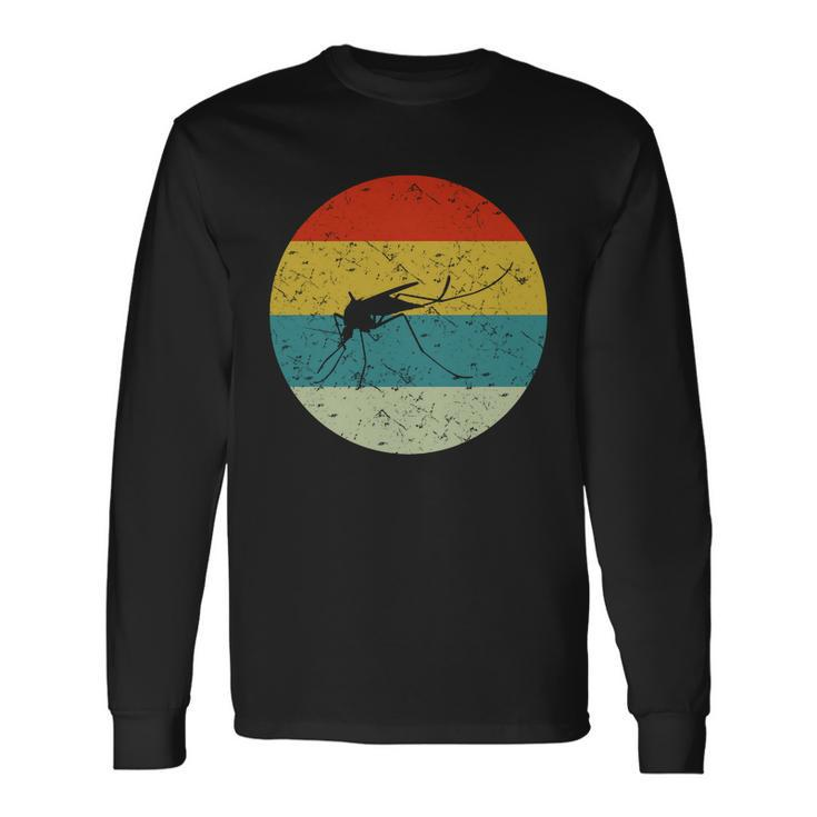 Retro Vintage Mosquito Long Sleeve T-Shirt Gifts ideas