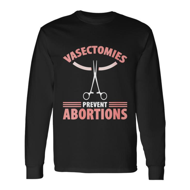 Womenss Vasectomy Retired Baby Maker Vasectomy Survivor Long Sleeve T-Shirt