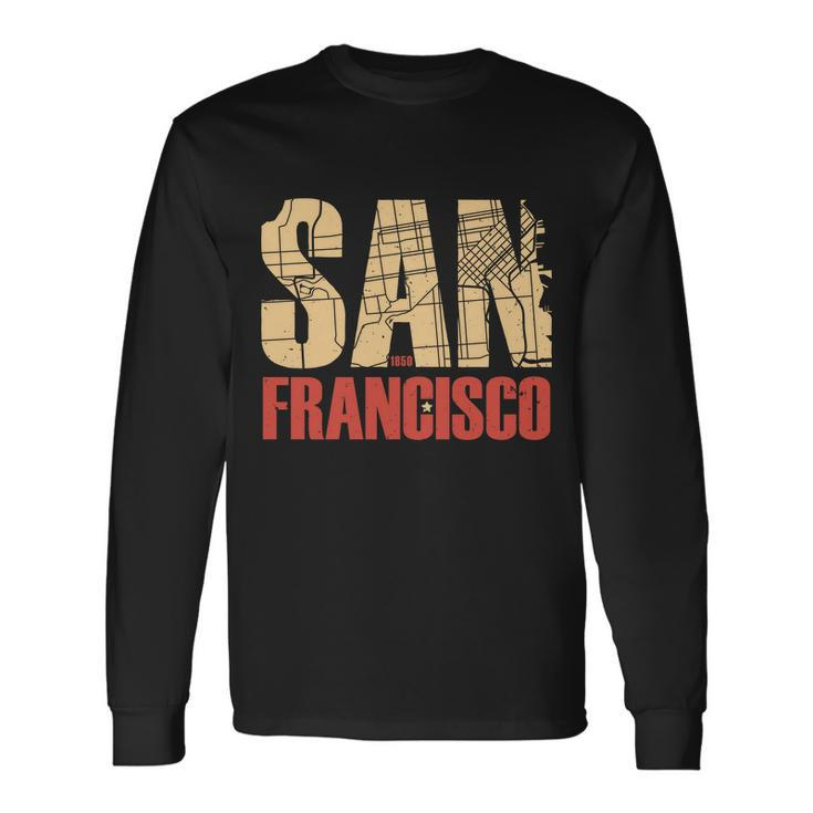 San Francisco Vintage Emblem Long Sleeve T-Shirt