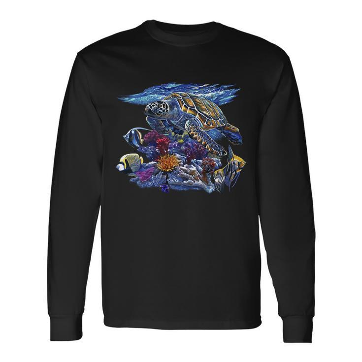 Sea Turtle Life Long Sleeve T-Shirt