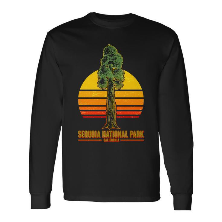 Sequoia National Park California Long Sleeve T-Shirt