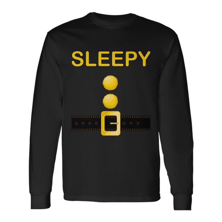 Sleepy Dwarf Costume Long Sleeve T-Shirt