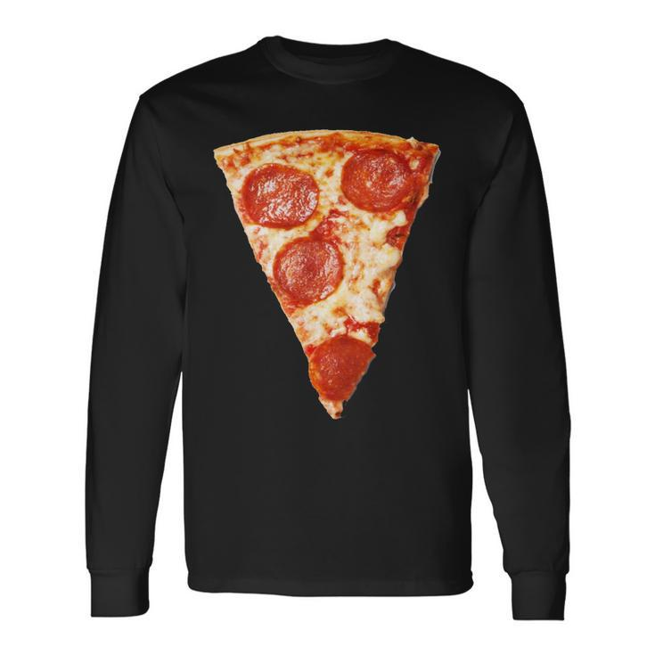 Slice Of Pepperoni Pizza Long Sleeve T-Shirt
