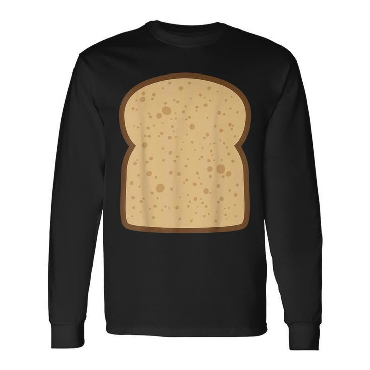 Sliced Bread Toast Matching Shirts Diy Halloween Costume Men Women Long Sleeve T-Shirt T-shirt Graphic Print