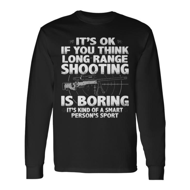 Smart Persons Sport Front Long Sleeve T-Shirt Gifts ideas