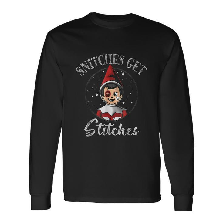 Snitches Get Stitches Costume Tshirt Long Sleeve T-Shirt Gifts ideas
