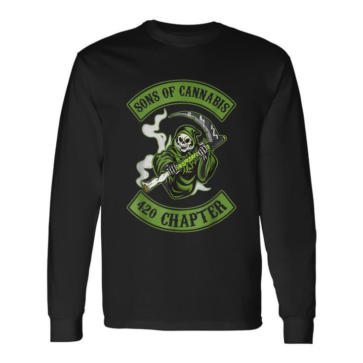 Sons Of Cannabis 420 Chapter Long Sleeve T-Shirt