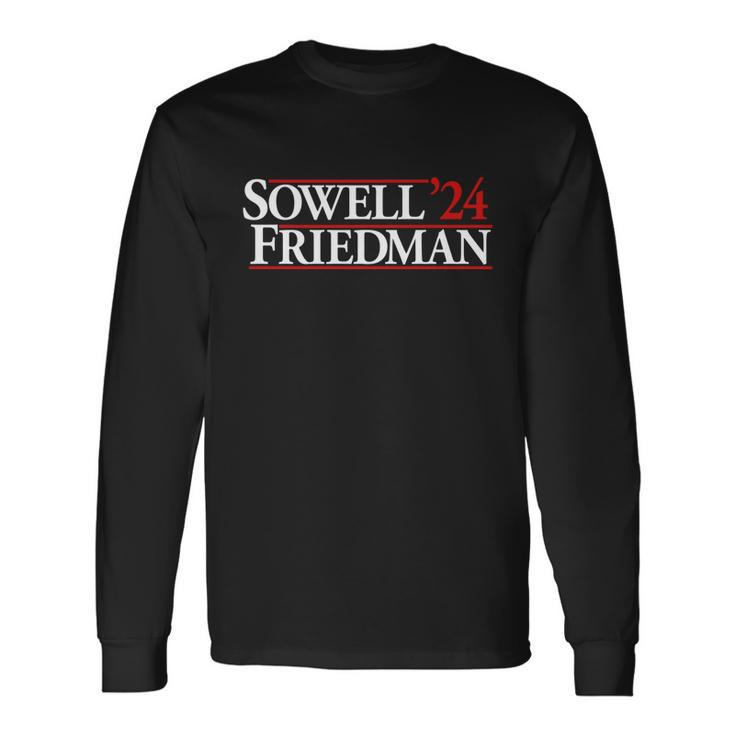 Sowell Friedman 24 Election Long Sleeve T-Shirt Gifts ideas