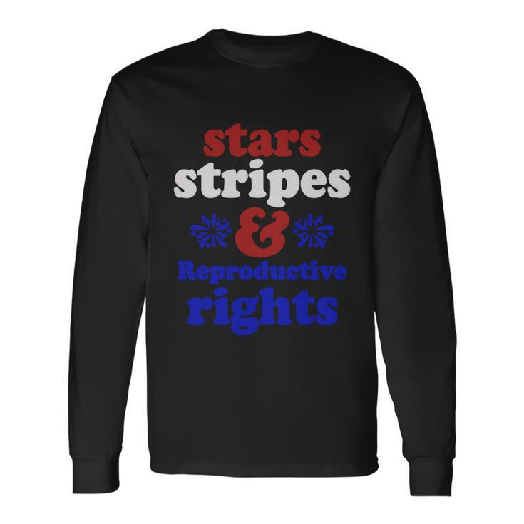 Stars Stripes Reproductive Rights V6 Long Sleeve T-Shirt