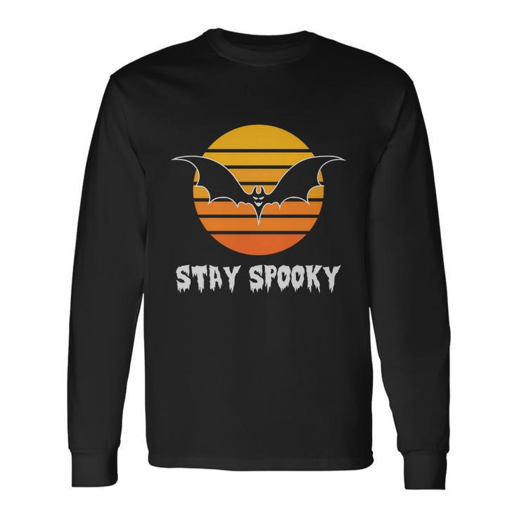 Stay Spooky Dracula Halloween Quote Long Sleeve T-Shirt Gifts ideas