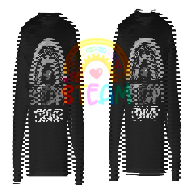 Steam Teacher Squad Team Crew Back To School Stem Special V2 Long Sleeve T-Shirt