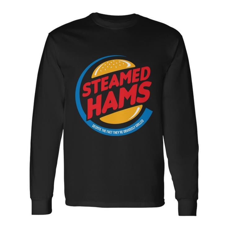 Steamed Hams Tshirt Long Sleeve T-Shirt