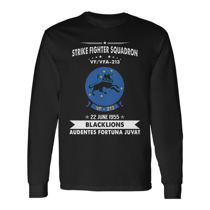 Strike Fighter Squadron Vf 213 Vfa Long Sleeve T-Shirt