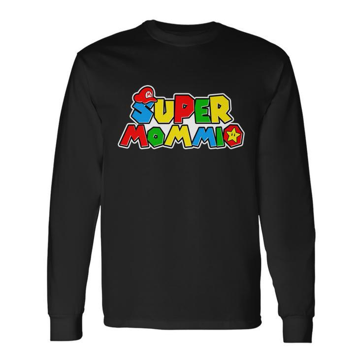 Super Mommio Gamer Long Sleeve T-Shirt Gifts ideas
