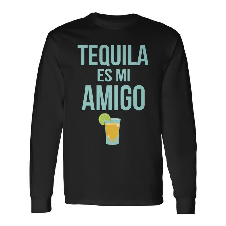 Tequila Es Mi Amigo Cinco De Mayo Tshirt Long Sleeve T-Shirt