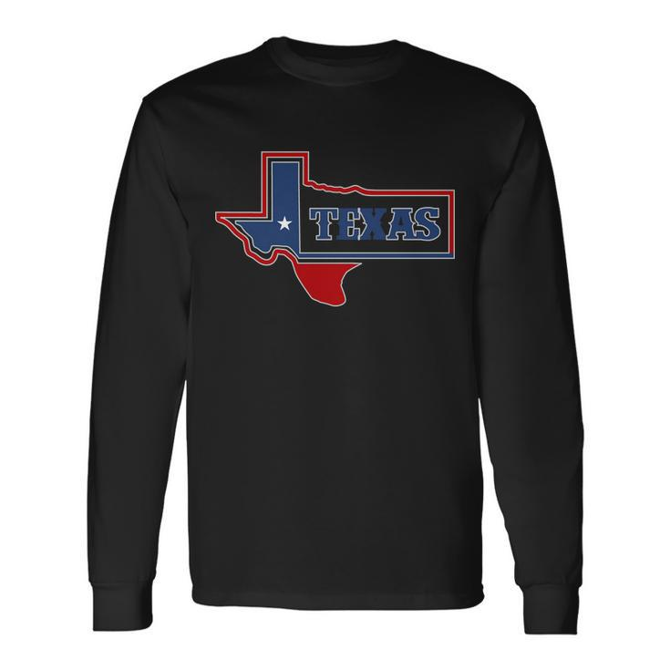 Texas Logo Tshirt Long Sleeve T-Shirt