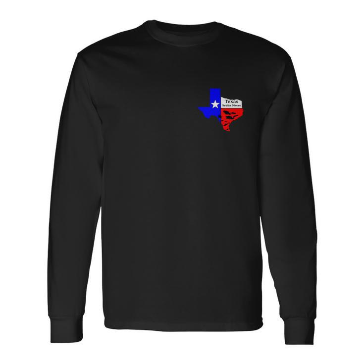 Texas Scuba Divers Tshirt Long Sleeve T-Shirt