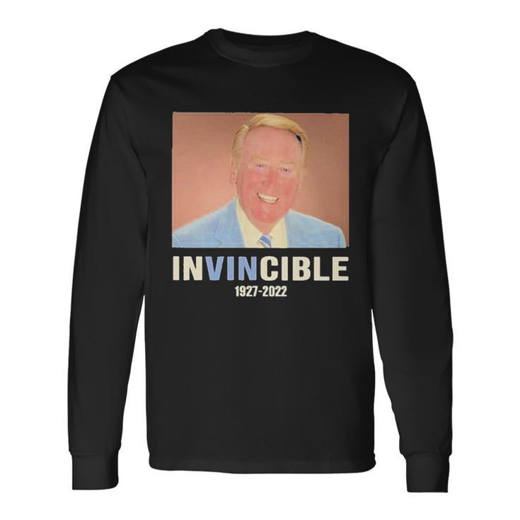 Thank You Legend Vin Scully Invincible 1927 2022 Long Sleeve T-Shirt