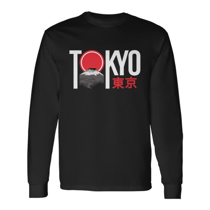 Tokyo Japan Tshirt Long Sleeve T-Shirt