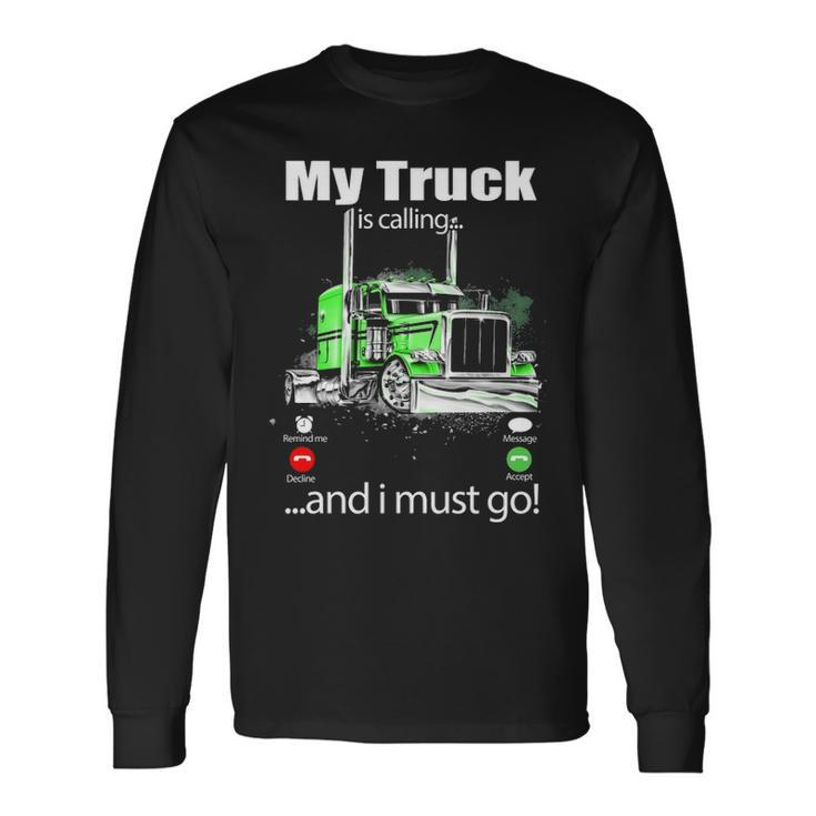 Trucker Lover Long Sleeve T-Shirt