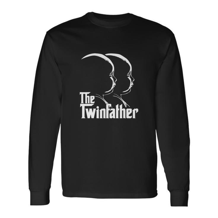 The Twinfather Father Of Twin Dad Long Sleeve T-Shirt