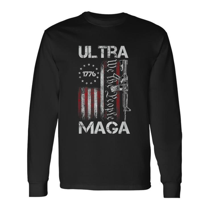 Ultra Maga Proud Ultramaga V2 Long Sleeve T-Shirt Gifts ideas
