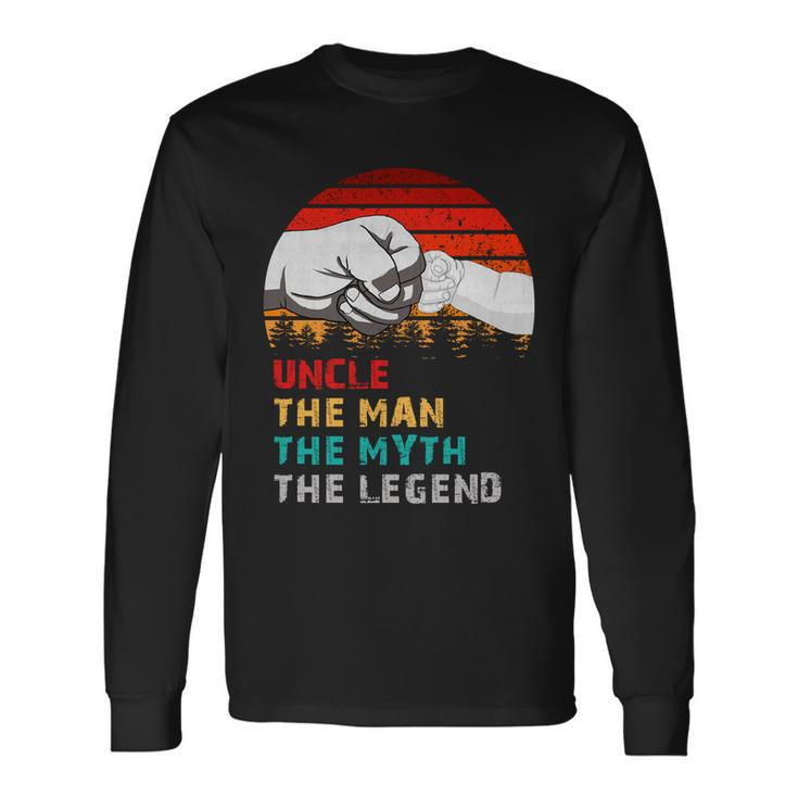 Uncle The Man The Myth The Legend Long Sleeve T-Shirt