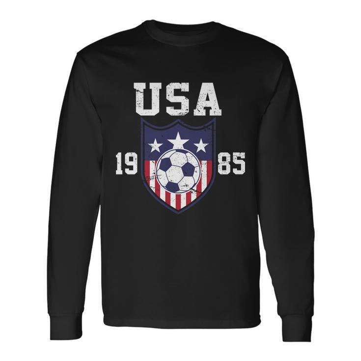 Usa Soccer Team V2 Long Sleeve T-Shirt