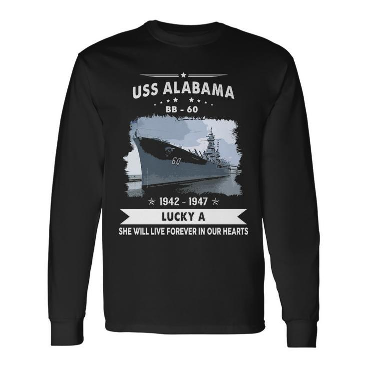 Uss Alabama Bb Long Sleeve T-Shirt