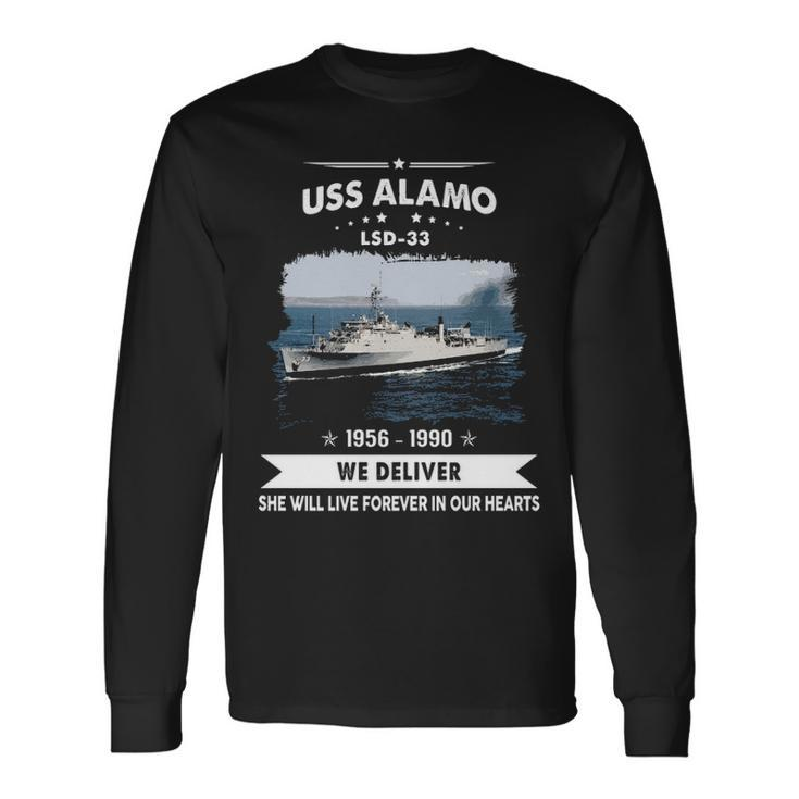 Uss Alamo Lsd Long Sleeve T-Shirt