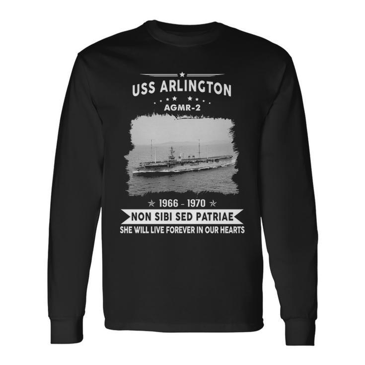 Uss Arlington Agmr V2 Long Sleeve T-Shirt