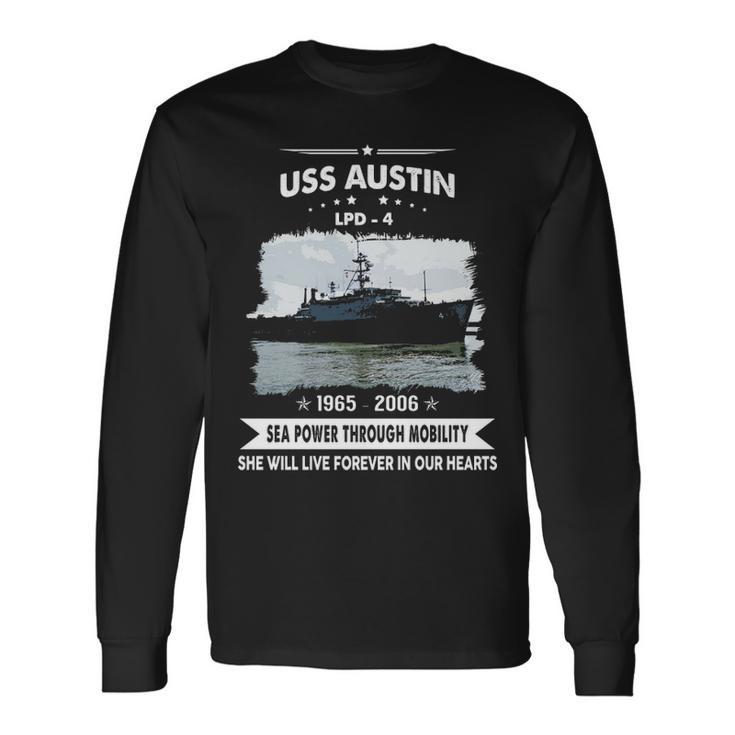 Uss Austin Lpd Long Sleeve T-Shirt