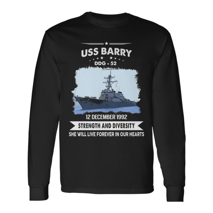 Uss Barry Ddg Long Sleeve T-Shirt