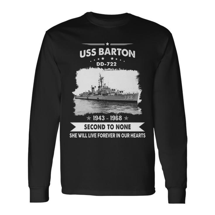 Uss Barton Dd Long Sleeve T-Shirt Gifts ideas