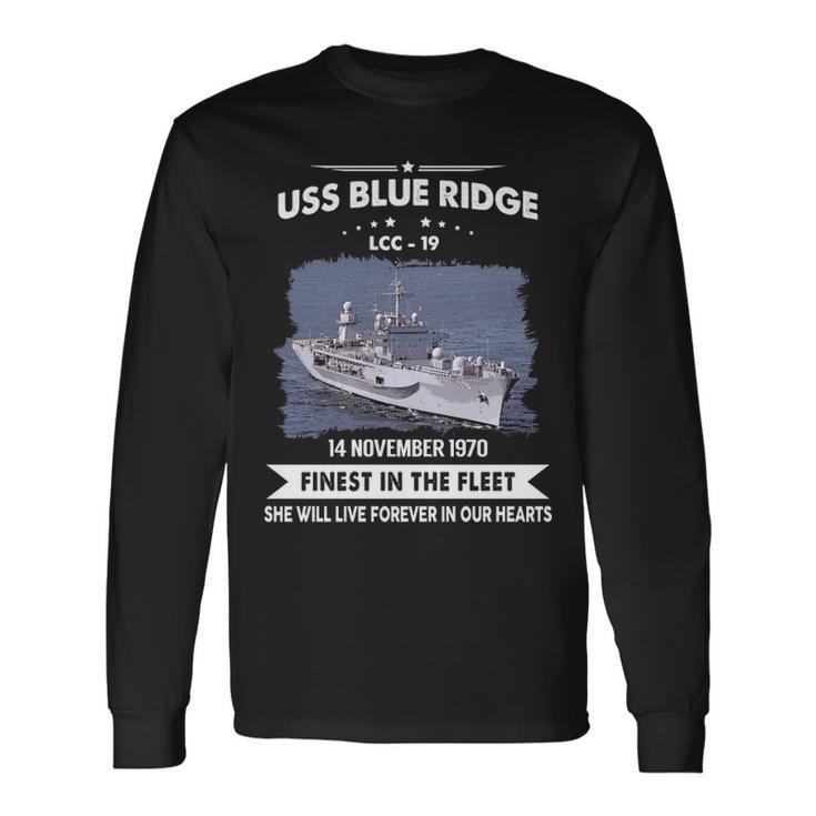 Uss Blue Ridge Lcc V2 Long Sleeve T-Shirt