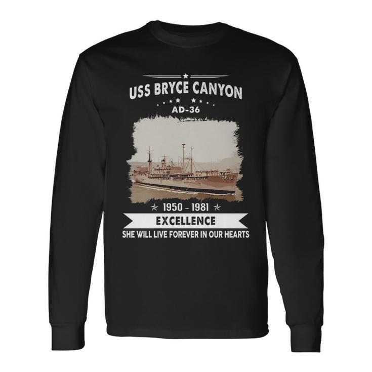 Uss Bryce Canyon Ad Long Sleeve T-Shirt Gifts ideas