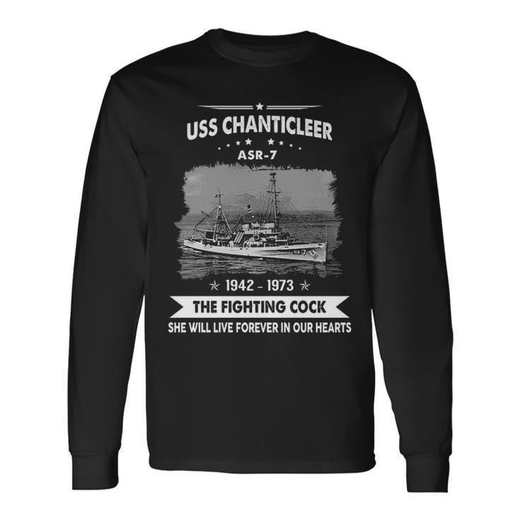 Uss Chanticleer Asr Long Sleeve T-Shirt Gifts ideas