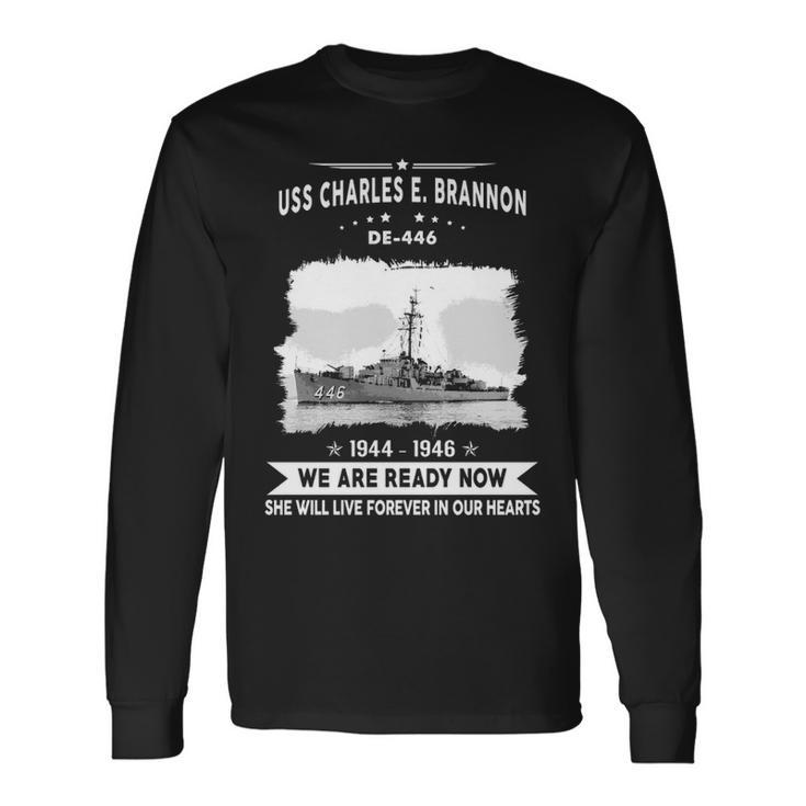 Uss Charles E Brannon De Long Sleeve T-Shirt