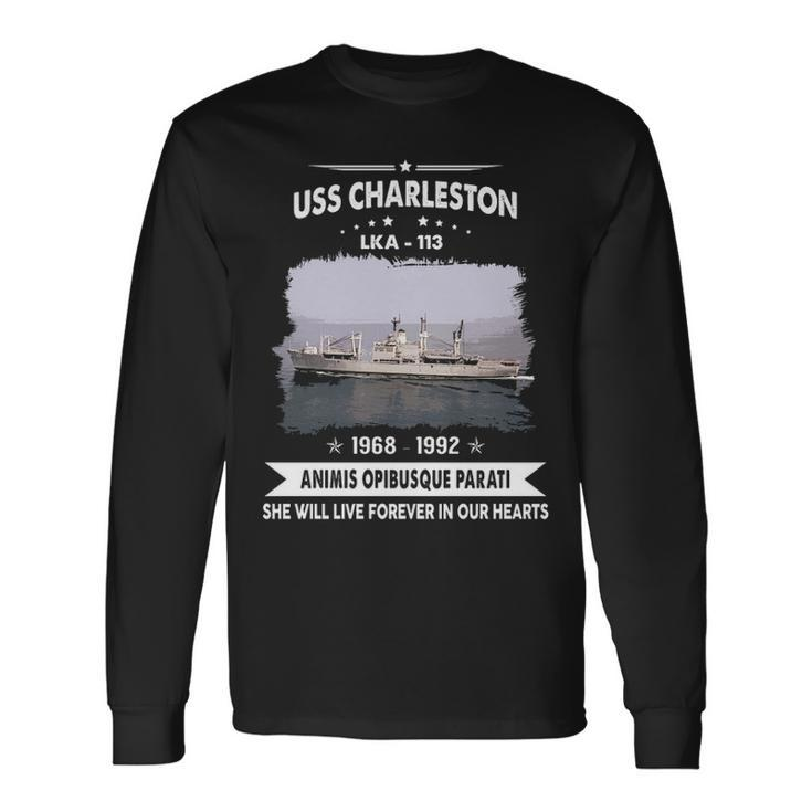 Uss Charleston Lka V2 Long Sleeve T-Shirt