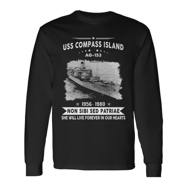 Uss Compass Island Ag Long Sleeve T-Shirt